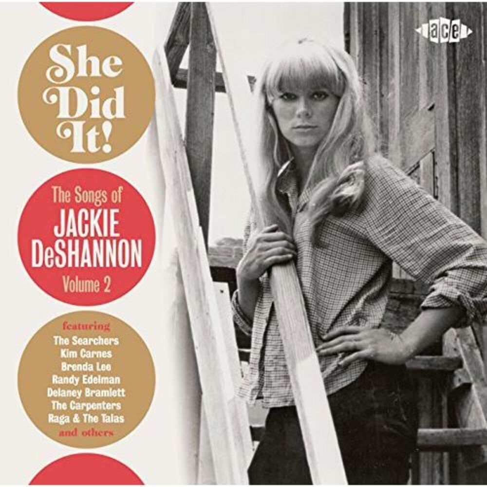 Jackie DeShannon - She Did It! the Songs of Jackie Deshannon 2  CD
